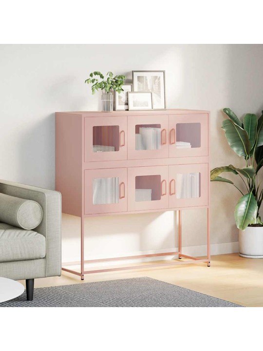 Senkki pinkki 100,5x39x107 cm kylmävalssattu teräs