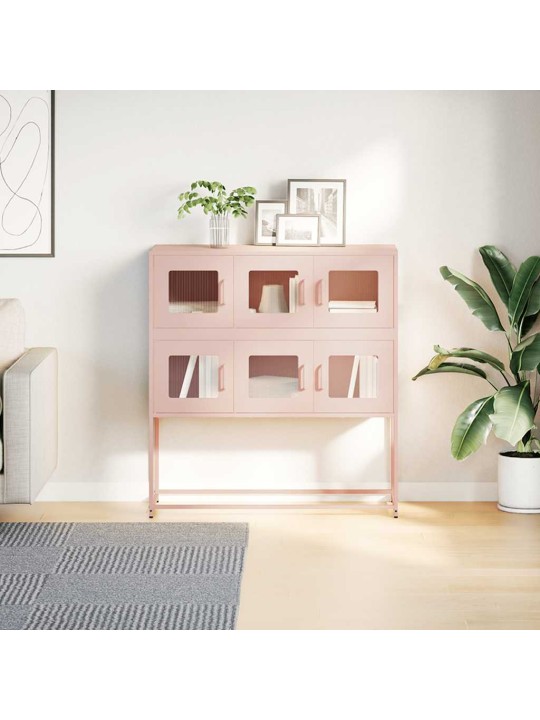 Senkki pinkki 100,5x39x107 cm kylmävalssattu teräs