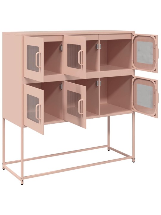 Senkki pinkki 100,5x39x107 cm kylmävalssattu teräs