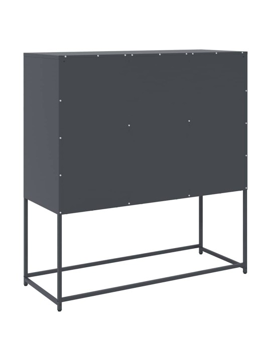 Senkki antrasiitti 100,5x39x107 cm kylmävalssattu teräs
