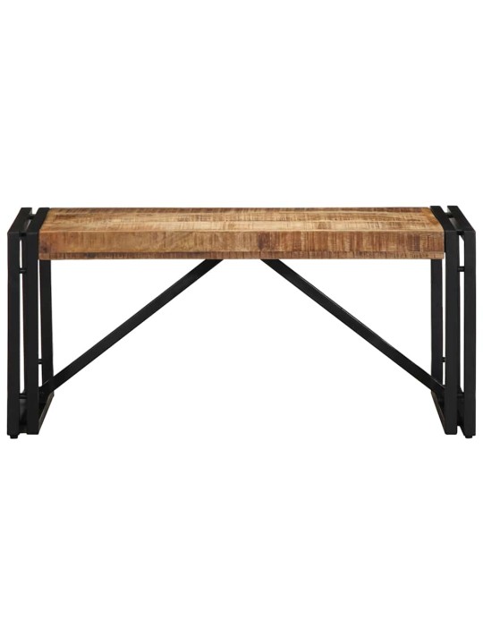 Sohvapöytä 80x40x35 cm massiivipuuta mango