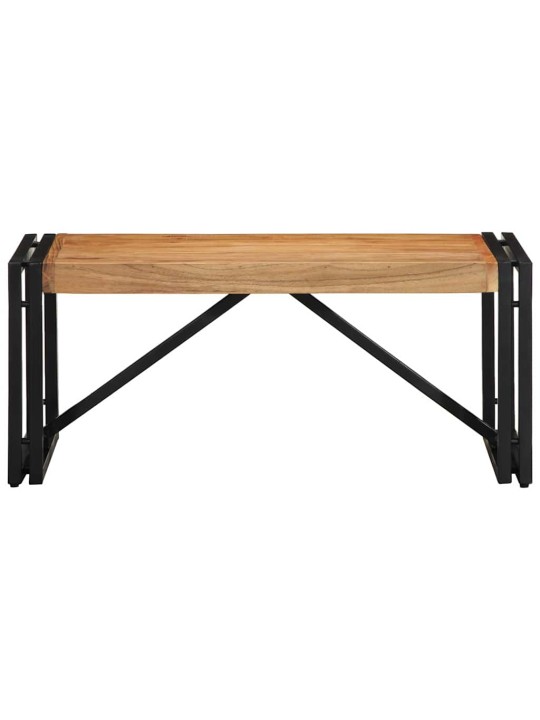 Sohvapöytä 80x40x35 cm massiivipuu akaasia