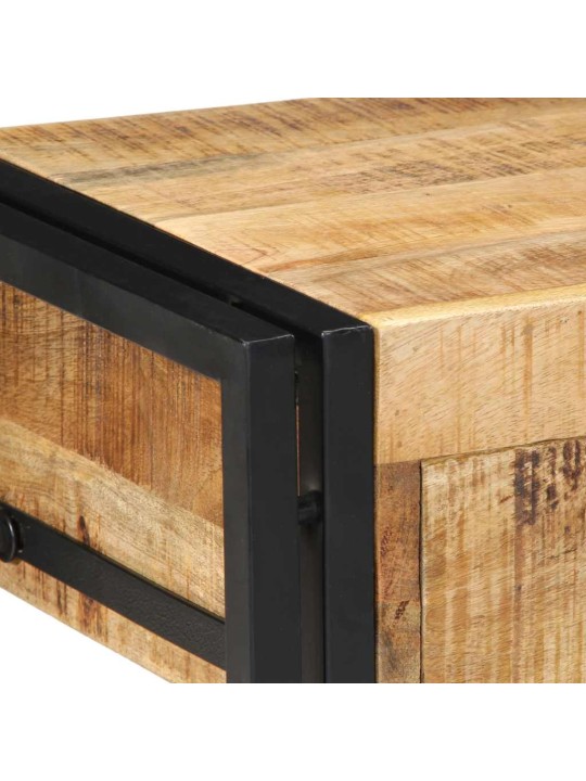 Yöpöytäkaapit 2 kpl 40x35x50 cm massiivipuuta mango