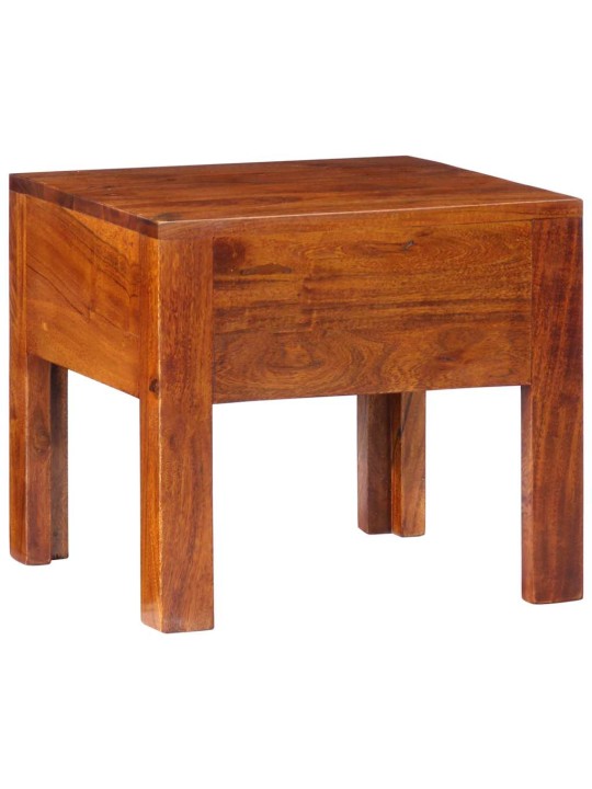 Yöpöytäkaappi 2 kpl 40x40x36 cm massiivipuu akaasia