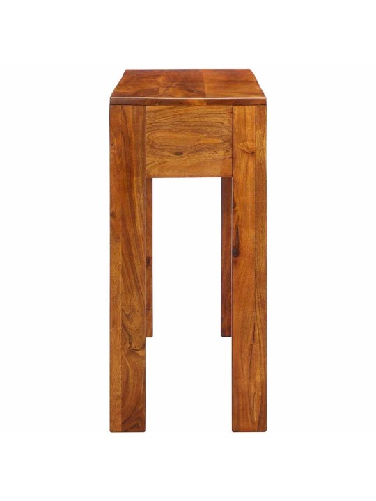 Konsolipöytä 110x35x75 cm täysi akasiapuu