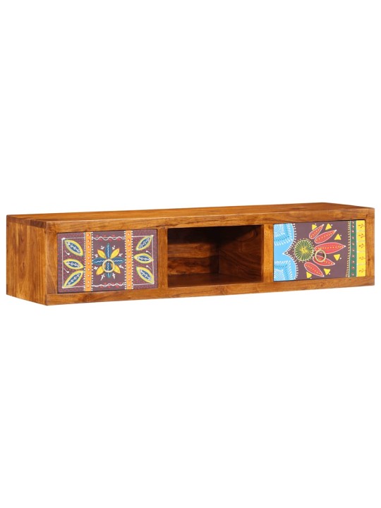Seinään kiinnitettävä tv-kaappi monivärinen 100x30x22