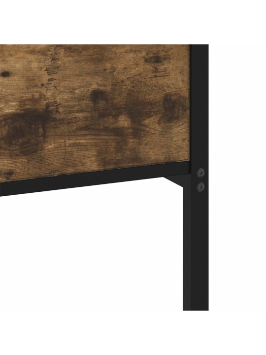 Sängynrunko ilman patjaa savutammi 107x200 cm tekninen puu