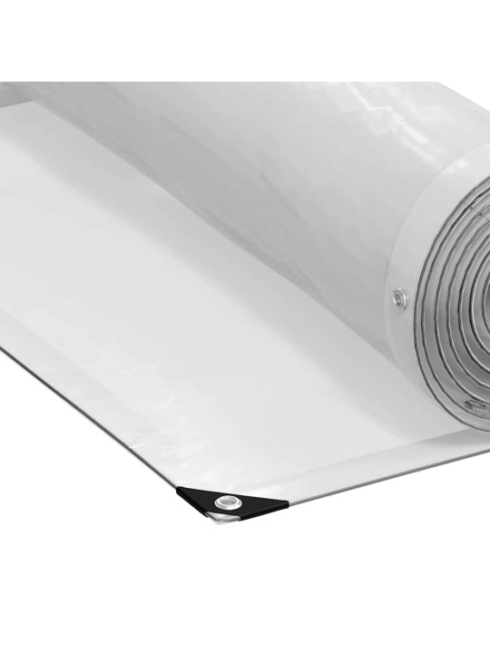 Kirkas suojapeite silmukoilla 2x3 m polyeteeni