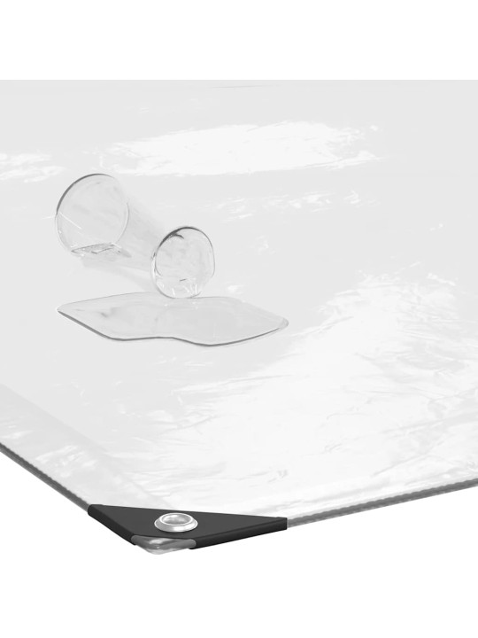 Kirkas suojapeite silmukoilla 3x12 m polyeteeniä