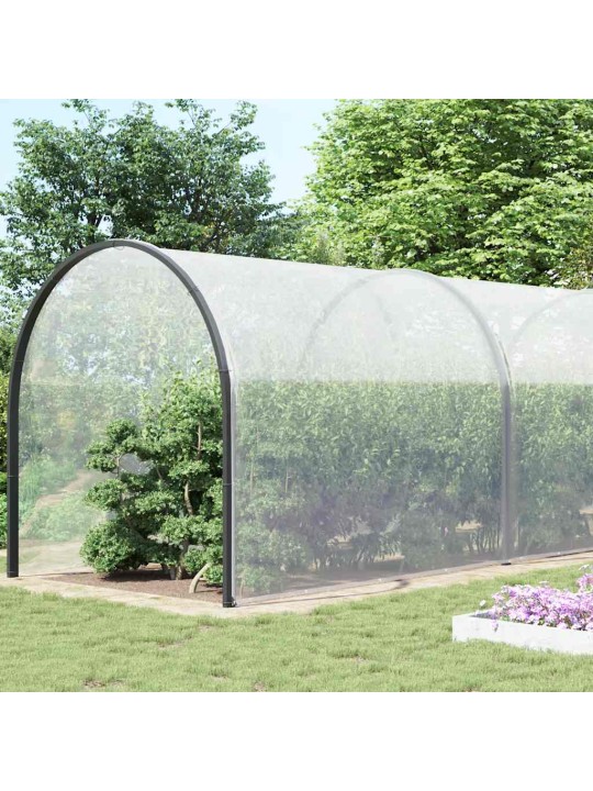 Kirkas suojapeite silmukoilla 8x12 m polyeteeniä