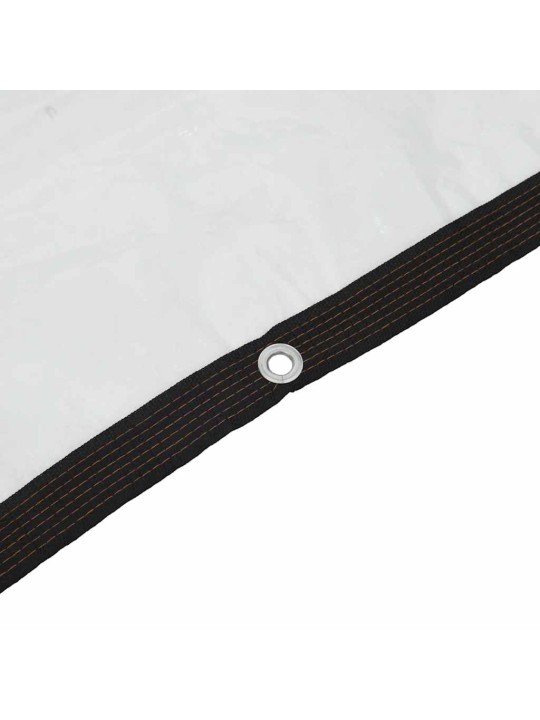 Kirkas suojapeite silmukoilla 2x3 m polyeteeni