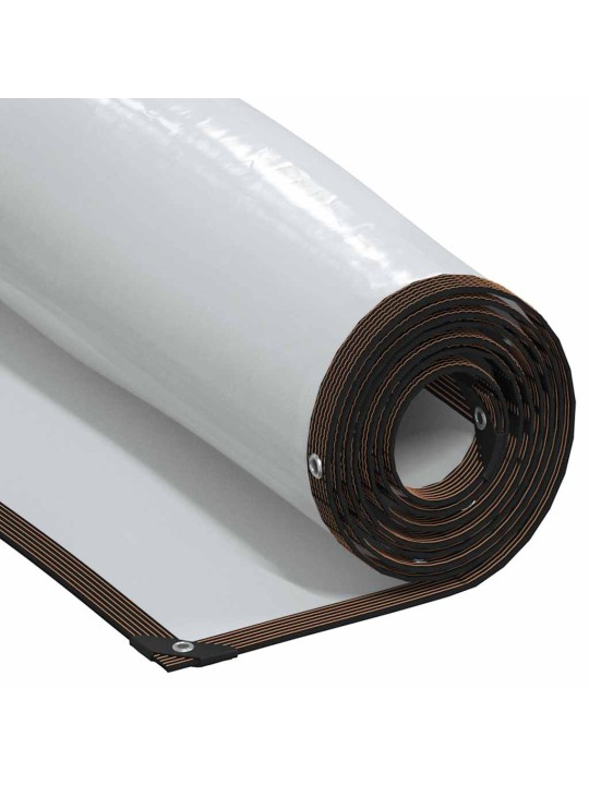 Kirkas suojapeite silmukoilla 2x8 m polyeteeni