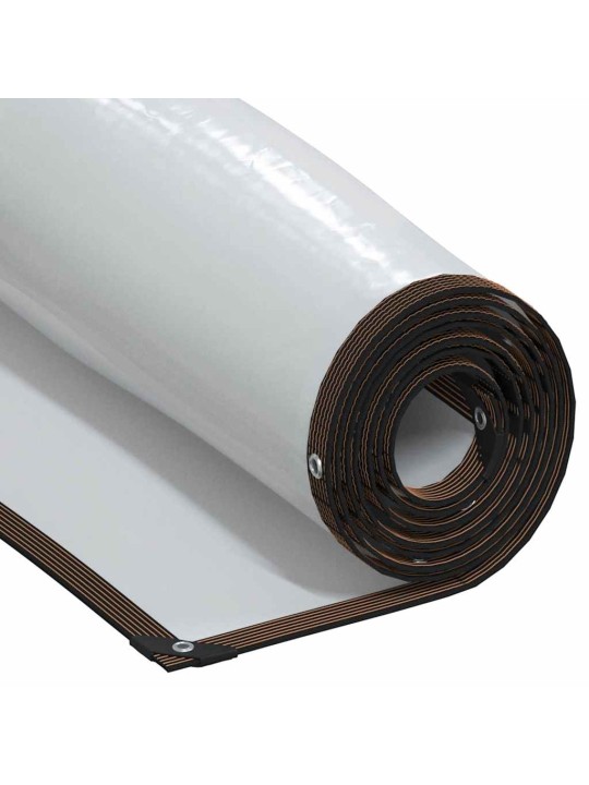 Kirkas suojapeite silmukoilla 3x4 m polyeteeniä
