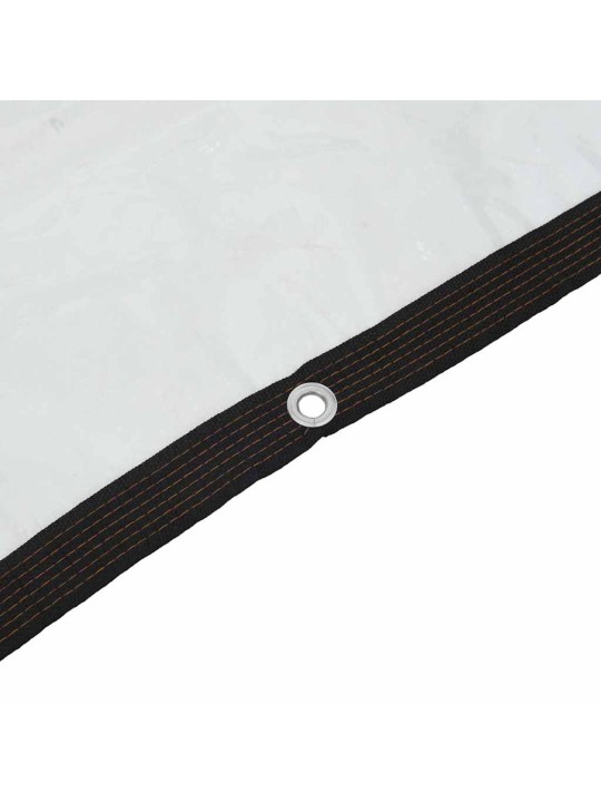 Kirkas suojapeite silmukoilla 3x5 m polyeteeni