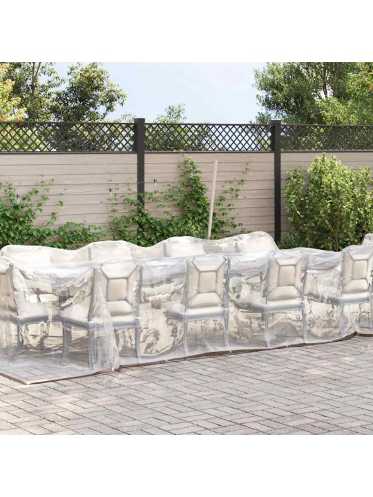 Kirkas suojapeite silmukoilla 3x10 m polyeteeni
