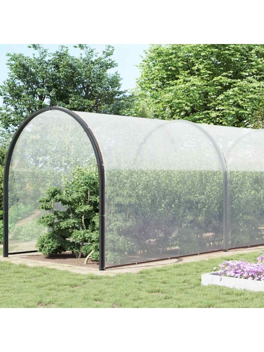 Kirkas suojapeite silmukoilla 8x12 m polyeteeniä