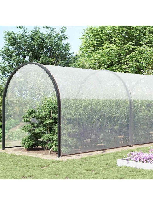 Kirkas suojapeite silmukoilla 10x10 m polyeteeniä