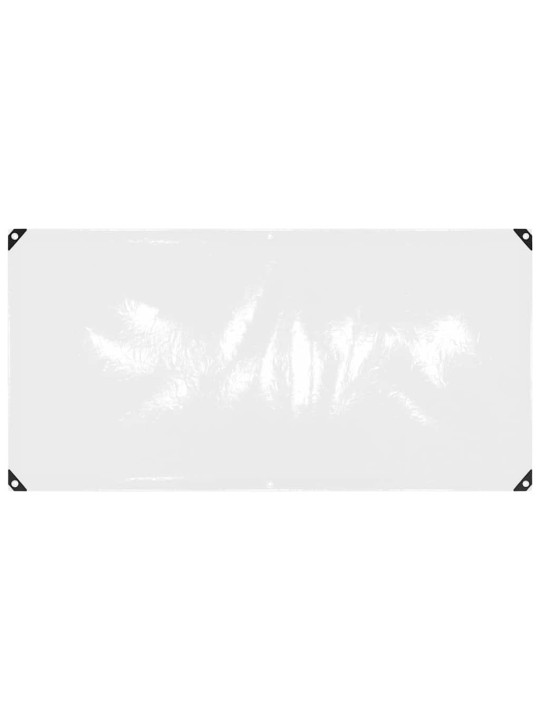 Kirkas suojapeite silmukoilla 1x2 m pvc