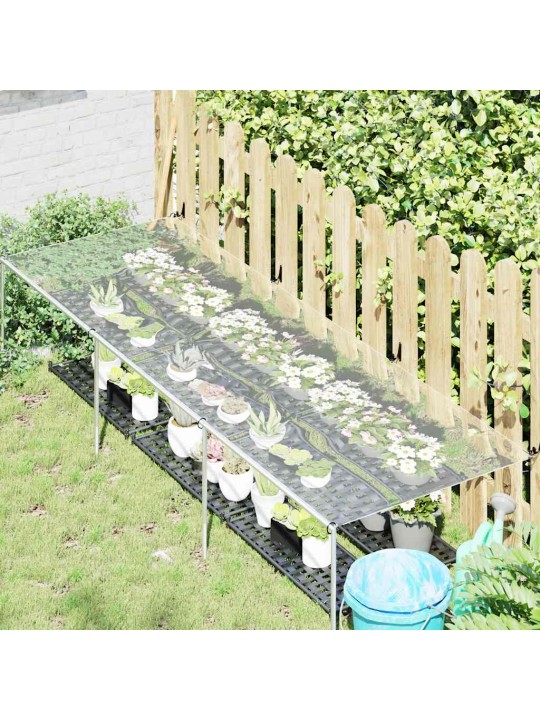 Kirkas suojapeite silmukoilla 1x3 m pvc