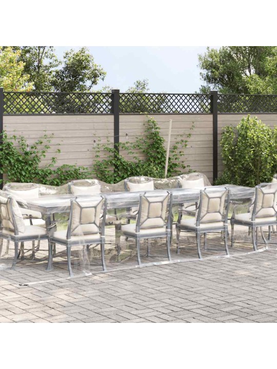 Kirkas suojapeite silmukoilla 3x10 m pvc