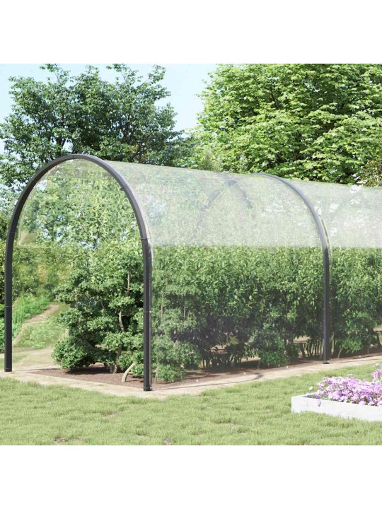 Kirkas suojapeite silmukoilla 6x12 m pvc