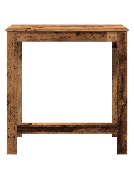 Baaripöytä vanha puu 102x50x103,5 cm tekninen puu