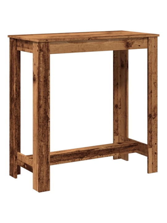 Baaripöytä vanha puu 102x50x103,5 cm tekninen puu