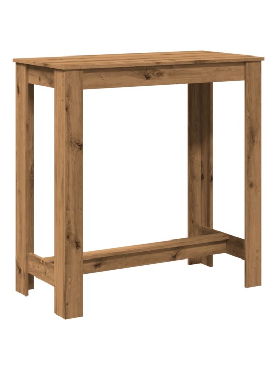 Baaripöytä artesaani tammi 102x50x103,5 cm tekninen puu