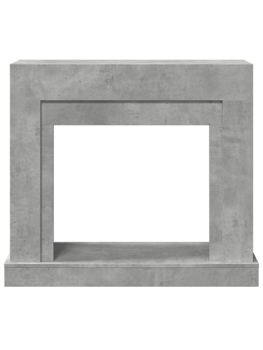 Takkareunus betoninharmaa 100x30x87,5 cm tekninen puu