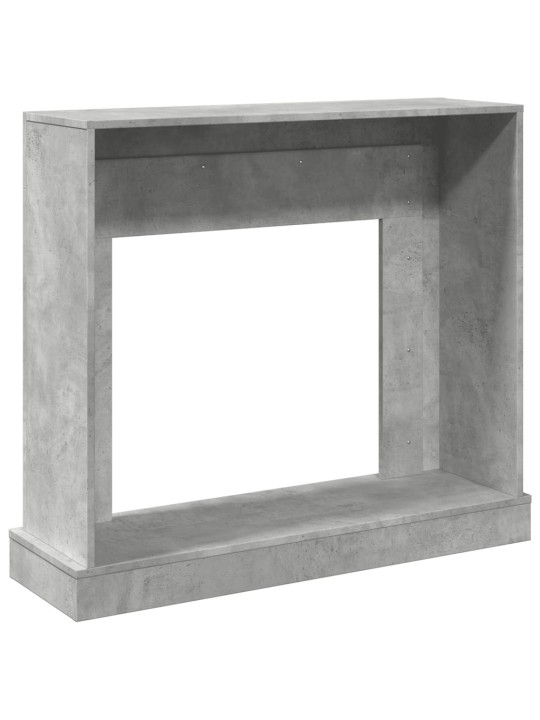 Takkareunus betoninharmaa 100x30x87,5 cm tekninen puu