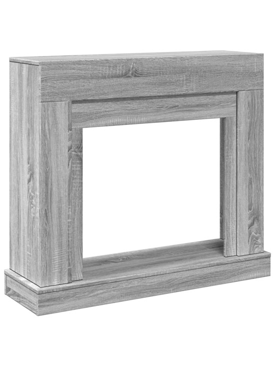 Takan ympärys harmaa sonoma 100x30x87,5 cm tekninen puu