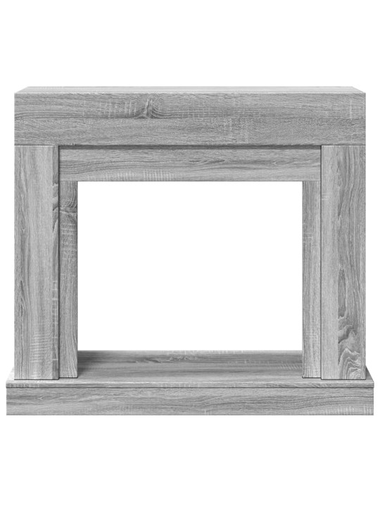 Takan ympärys harmaa sonoma 100x30x87,5 cm tekninen puu