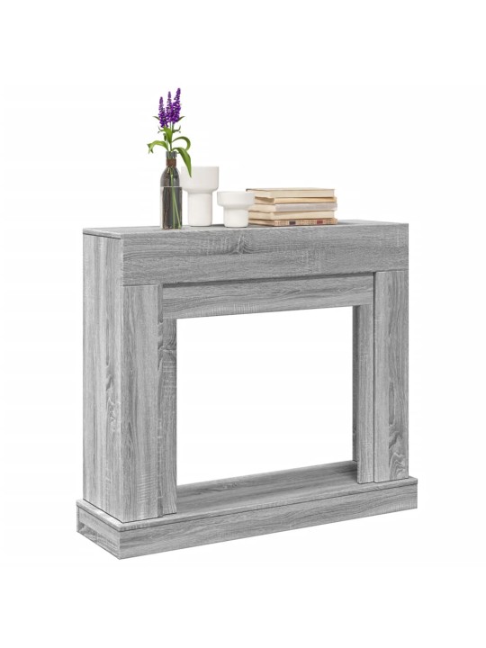 Takan ympärys harmaa sonoma 100x30x87,5 cm tekninen puu
