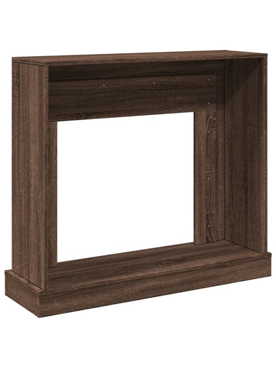 Takan ympärys ruskea tammi 100x30x87,5 cm tekninen puu