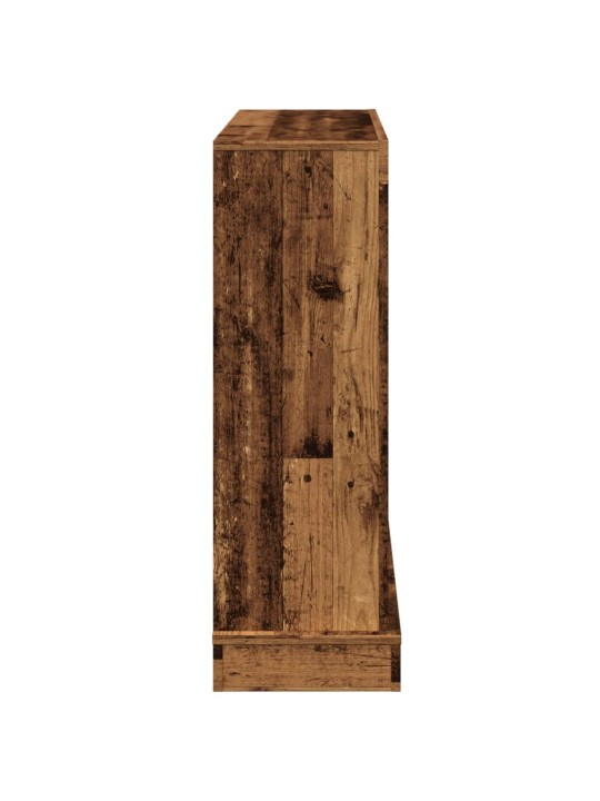 Takan ympärys vanha puu 100x30x87,5 cm tekninen puu