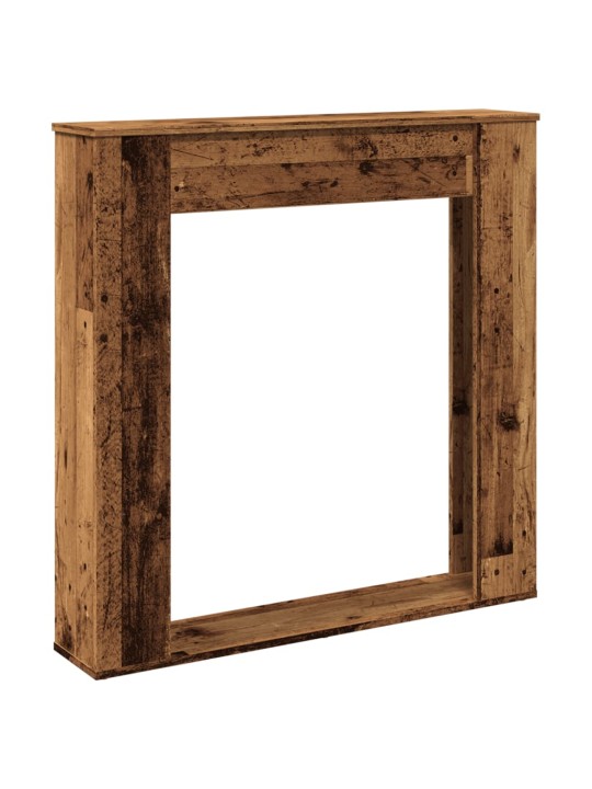 Takan ympärys vanha puu 100x20x100 cm tekninen puu