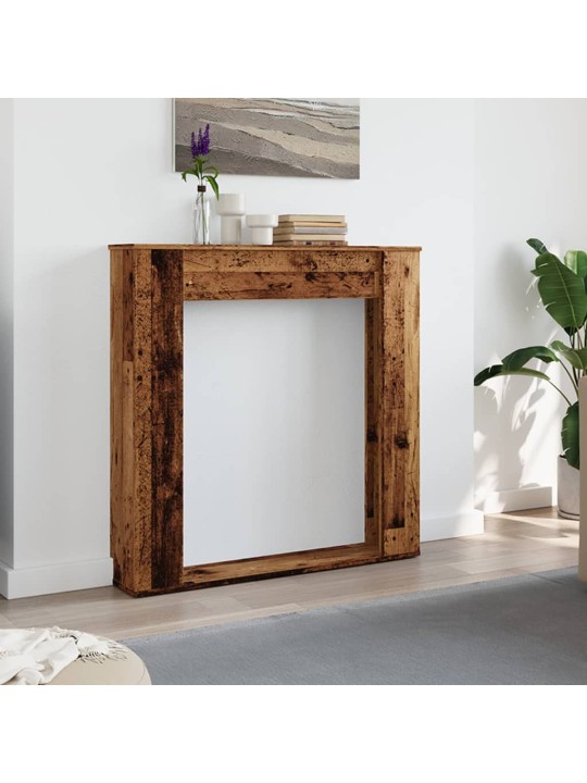 Takan ympärys vanha puu 100x20x100 cm tekninen puu