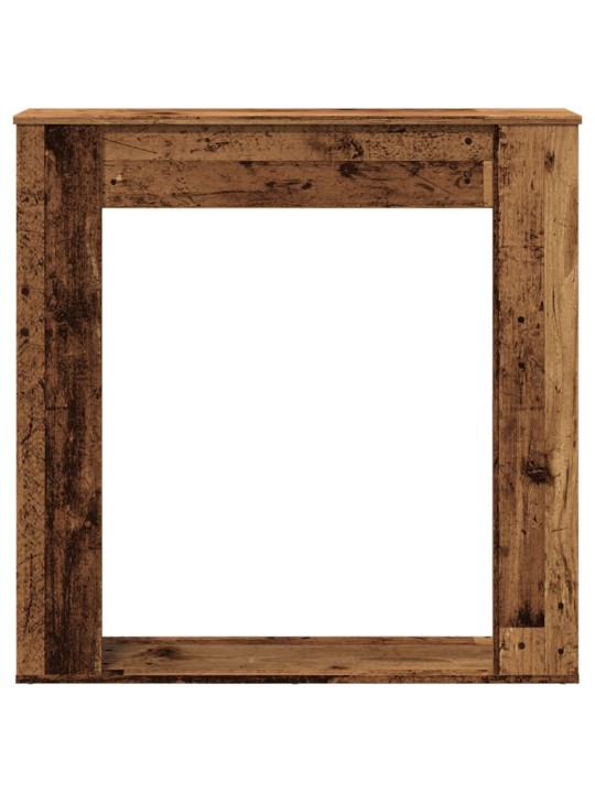 Takan ympärys vanha puu 100x20x100 cm tekninen puu