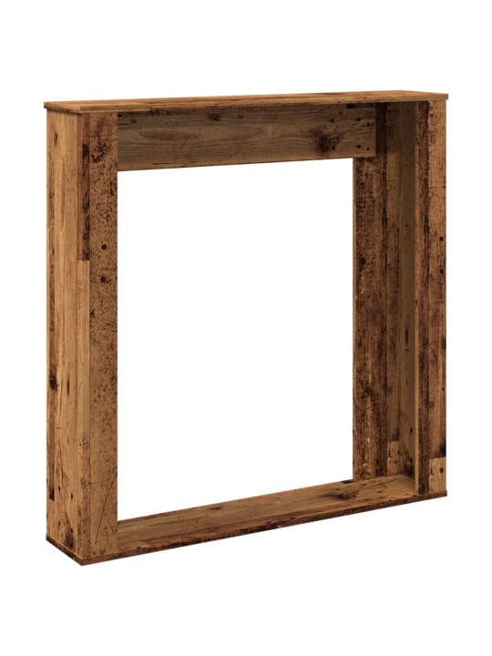 Takan ympärys vanha puu 100x20x100 cm tekninen puu