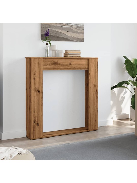 Takan ympärys artesaani tammi 100x20x100 cm tekninen puu
