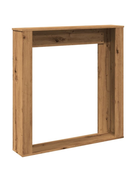 Takan ympärys artesaani tammi 100x20x100 cm tekninen puu