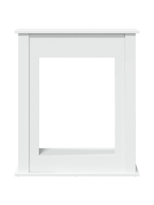 Takkakehys valkoinen 75x20x87,5 cm tekninen puu