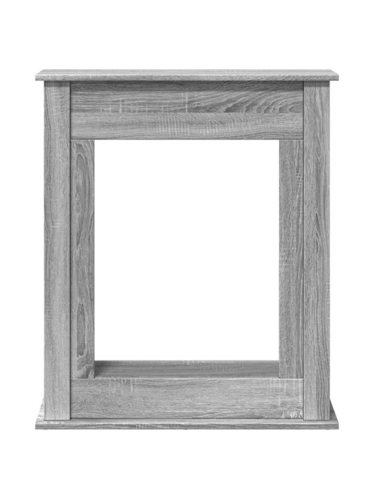 Takkakehys harmaa sonoma 75x20x87,5 cm tekninen puu