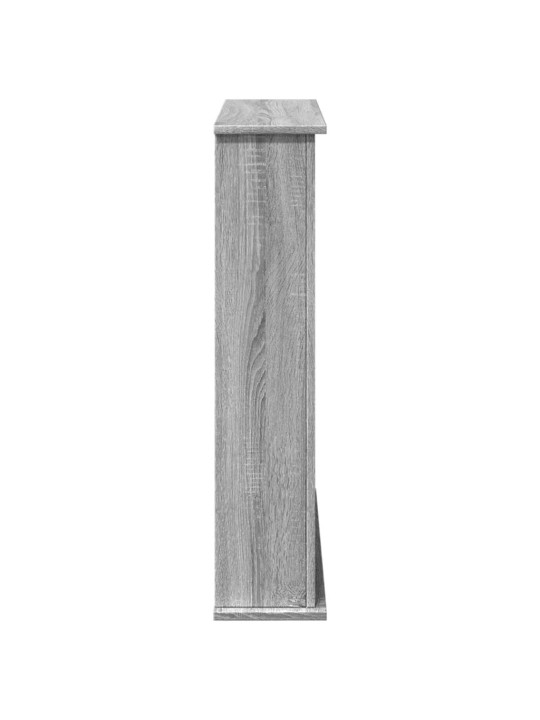 Takkakehys harmaa sonoma 75x20x87,5 cm tekninen puu