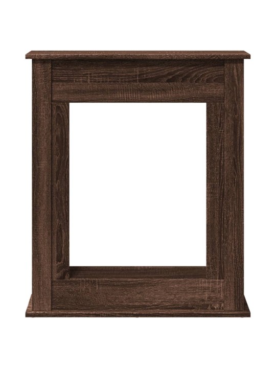 Takkakehys ruskea tammi 75x20x87,5 cm tekninen puu