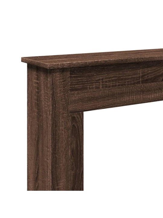 Takkakehys ruskea tammi 75x20x87,5 cm tekninen puu