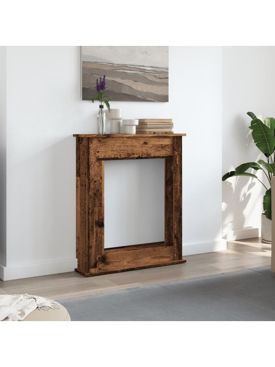 Takkakehys vanha puu 75x20x87,5 cm tekninen puu