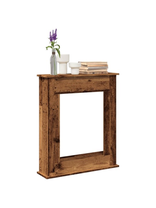 Takkakehys vanha puu 75x20x87,5 cm tekninen puu
