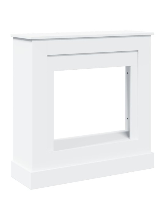 Takkakehys valkoinen 90x30x90 cm tekninen puu