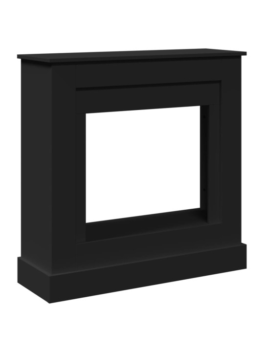 Takkakehys musta 90x30x90 cm tekninen puu